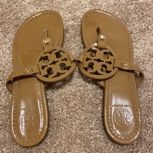 Tory Burch patent leather sandal
